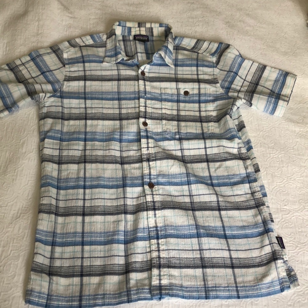 Patagonia Organic Cotton seeksucker shirt